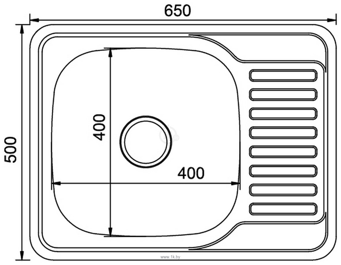 Фотографии Mixline 533713 (левая, полированная, 0.8 мм)