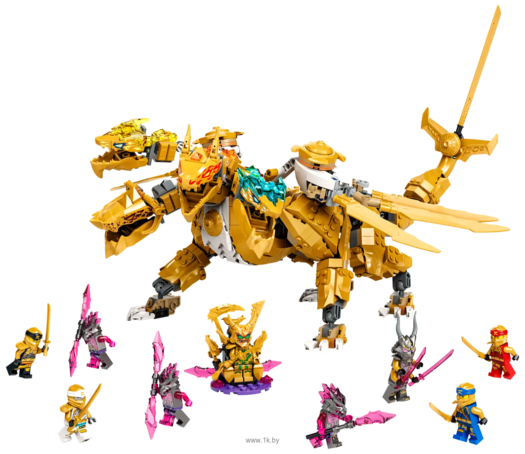 Фотографии LEGO Ninjago 71774 Золотой ультрадракон Ллойда