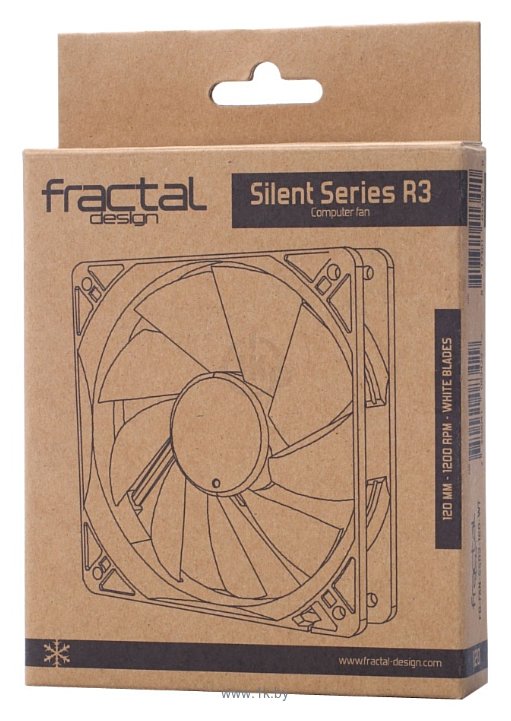 Фотографии Fractal Design Silent Series R3 120mm