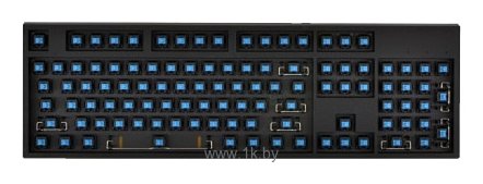 Фотографии WASD Keyboards V2 104-Key Barebones Mechanical Keyboard Cherry MX Blue black USB