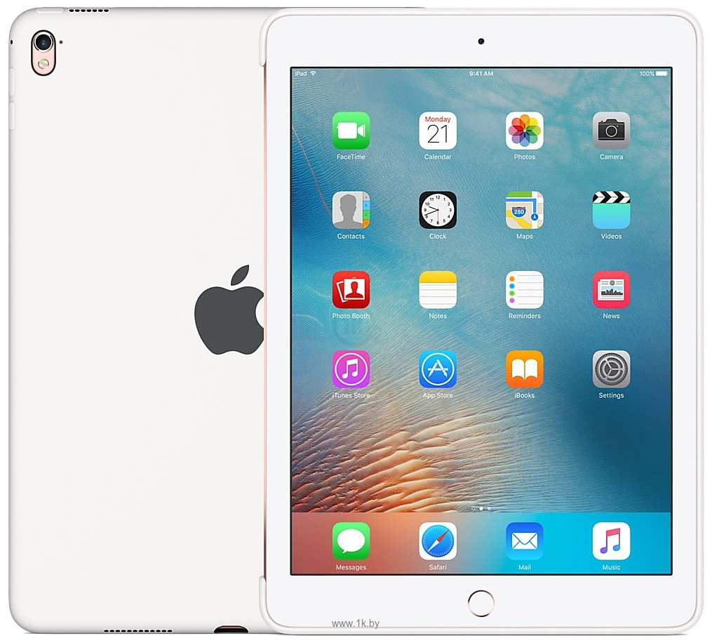 Фотографии Apple Silicone Case for iPad Pro 9.7 (White) (MM202ZM/A)