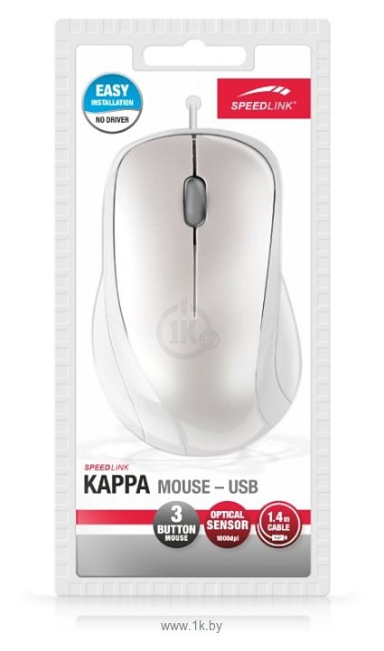 Фотографии SPEEDLINK KAPPA Mouse White USB