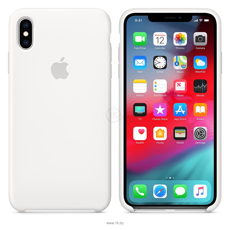 Фотографии Apple Silicone Case для iPhone XS Max White