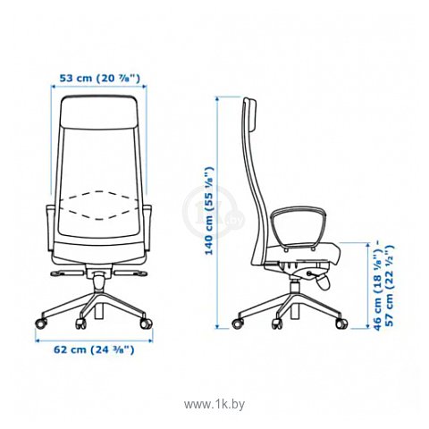 Фотографии Ikea МАРКУС 403.836.38