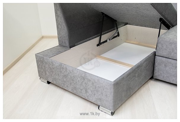 Фотографии Нижегородмебель Рейна ТД 154 (правый, силкшайн 60/медли атлантик/медли граунд)