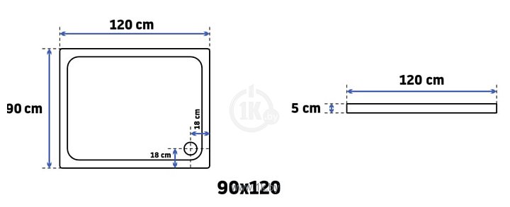 Фотографии Rea Porta 120x80 (правый)