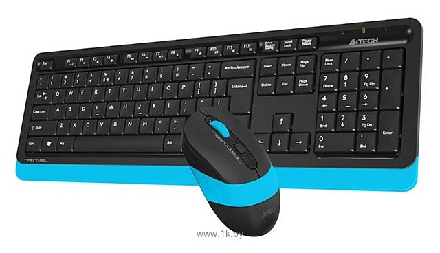 Фотографии A4Tech FG1010 black-Blue USB