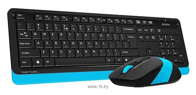 Фотографии A4Tech FG1010 black-Blue USB