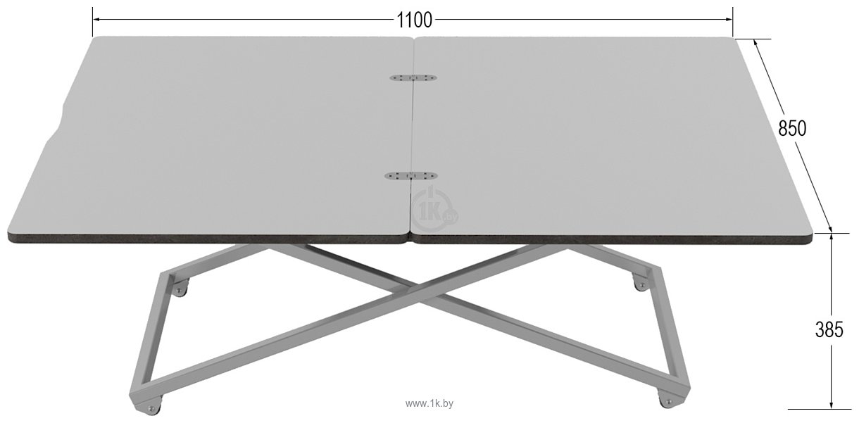 Фотографии Калифорния мебель Андрэ Хром (серый бетон)