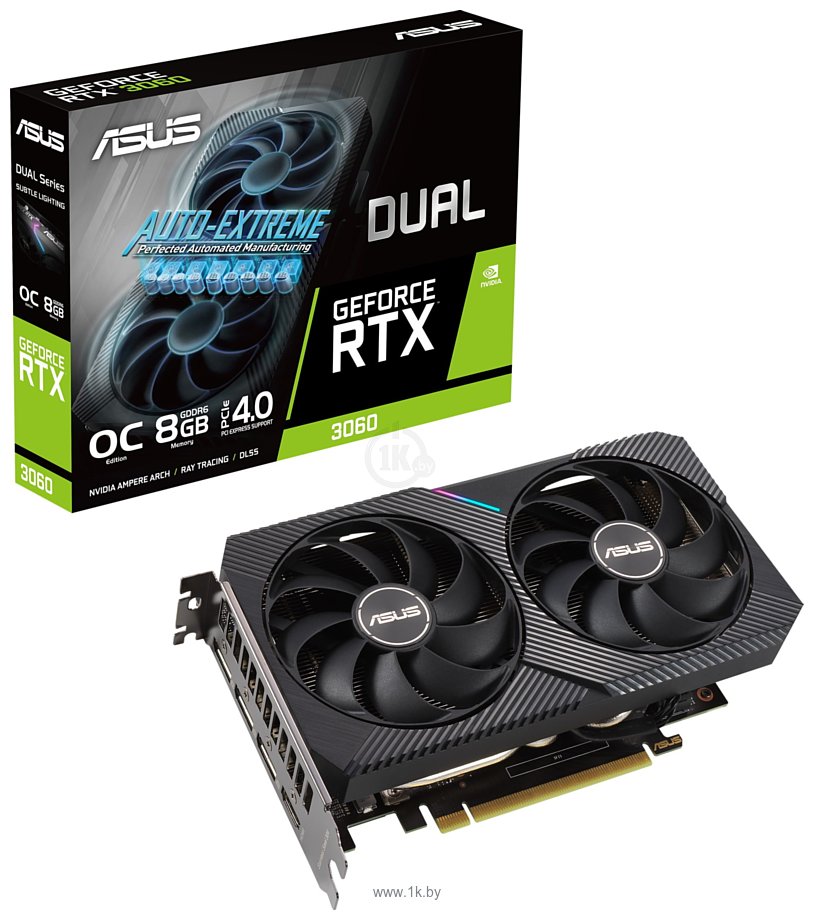 Фотографии ASUS Dual GeForce RTX 3060 OC Edition 8GB (DUAL-RTX3060-O8G)