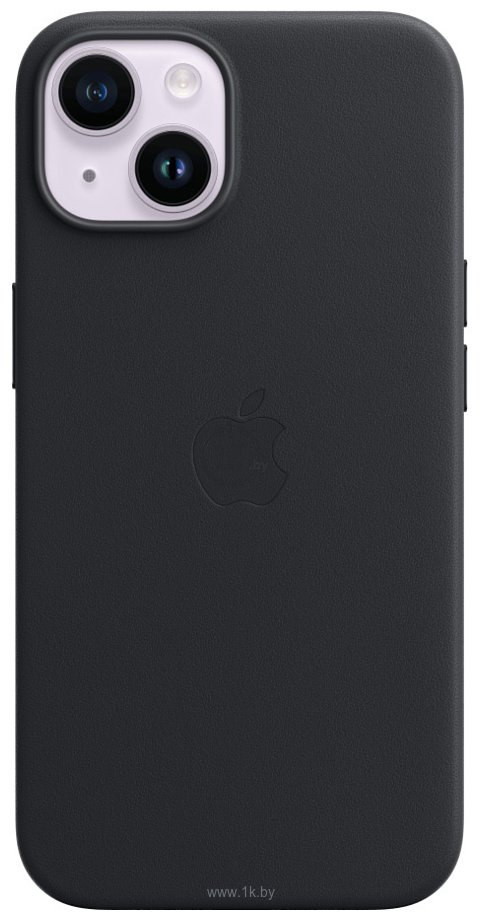 Фотографии Apple MagSafe Leather Case для iPhone 14 (темная ночь)