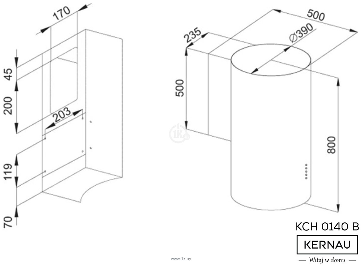 Фотографии KERNAU KCH 0140 B