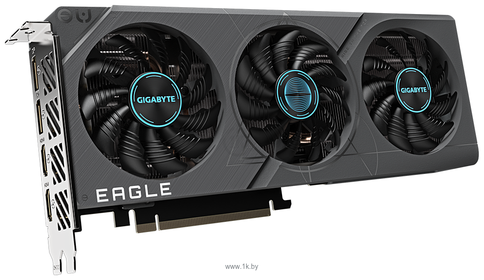 Фотографии Gigabyte GeForce RTX 4060 Ti Eagle OC 8G (GV-N406TEAGLE OC-8GD)