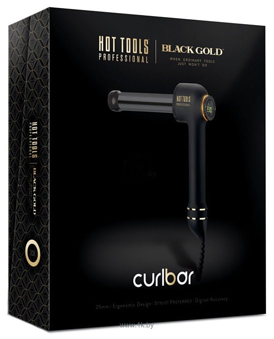 Фотографии Hot Tools Black Gold Curlbar 25mm