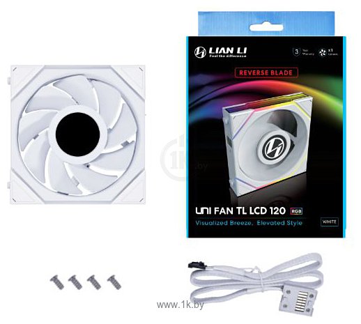 Фотографии Lian Li Uni Fan TL LCD 120 Reverse G99.12RTLLCD1W.R0