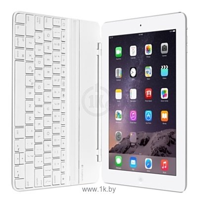 Фотографии Logitech Ultrathin Keyboard Cover iPad Air White Bluetooth