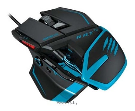 Фотографии Mad Catz R.A.T. TE Gaming Mouse for PC and Mac Blue USB