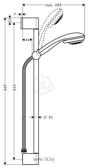 Фотографии Hansgrohe Crometta 85 27767000