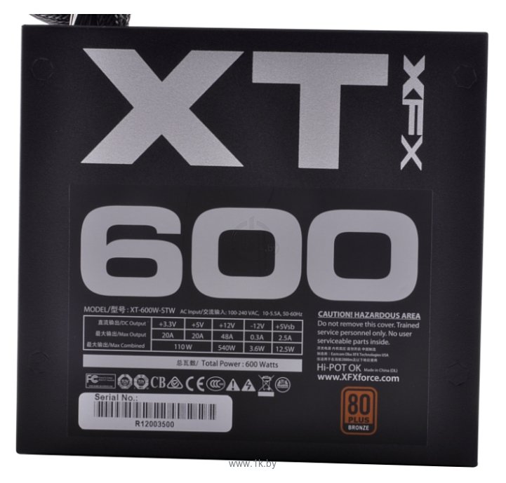 Фотографии XFX P1-600B-XTFR 600W