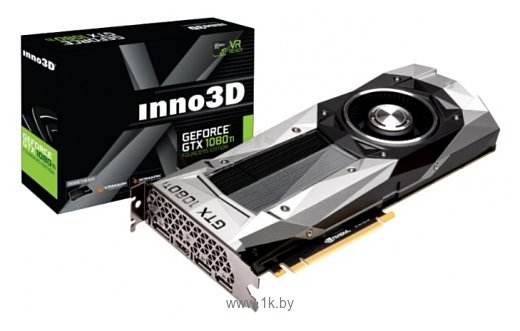 Фотографии Inno3D GeForce GTX 1080 Ti 1480Mhz PCI-E 3.0 11264Mb 11010Mhz 352 bit HDMI HDCP Founders Edition