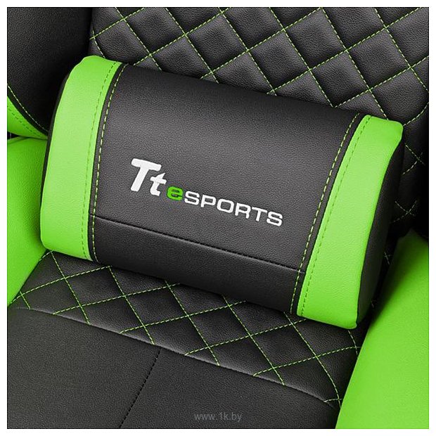 Фотографии TteSports GT Comfort C500 (черный/зеленый) (GC-GTC-BGLFDL-01)