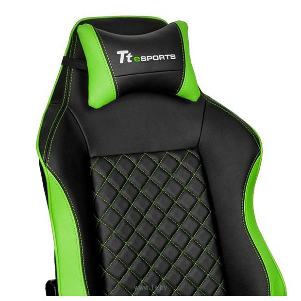 Фотографии TteSports GT Comfort C500 (черный/зеленый) (GC-GTC-BGLFDL-01)