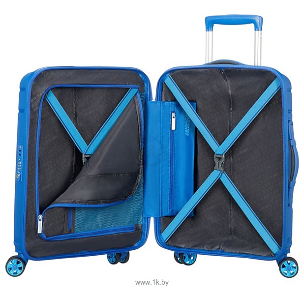 Фотографии American Tourister Skytracer Highline Blue 55 см