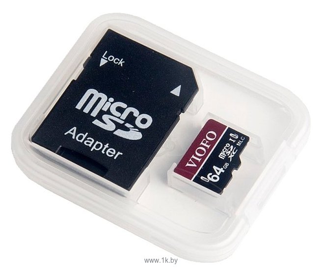 Фотографии VIOFO 3D MLC NAND Professional High Endurance microSDXC UHS-3 64GB + SD adapter