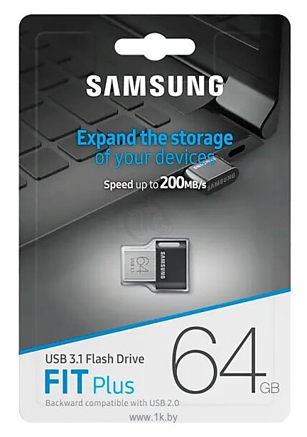 Фотографии Samsung USB 3.1 Flash Drive FIT Plus 64GB