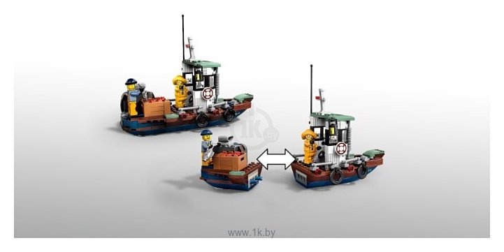 Фотографии LEGO Hidden Side 70419 Старый рыбацкий корабль