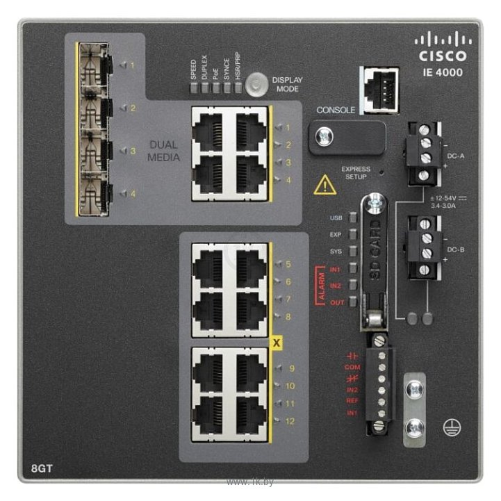 Фотографии Cisco Industrial Ethernet IE-4000-8GT4G-E