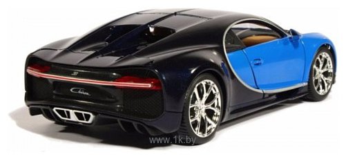 Фотографии Bburago Bugatti Chiron 18-11040 (синий)