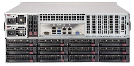 Фотографии Supermicro SuperChassis CSE-847BE1C-R1K28LPB 1280W