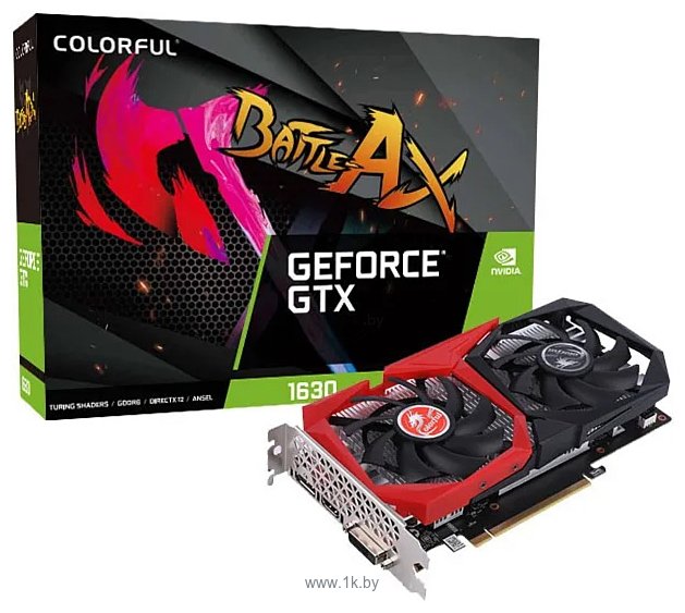 Фотографии Colorful GeForce GTX 1630 NB 4GD6-V