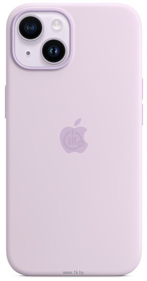 Фотографии Apple MagSafe Silicone Case для iPhone 14 (сиреневый)