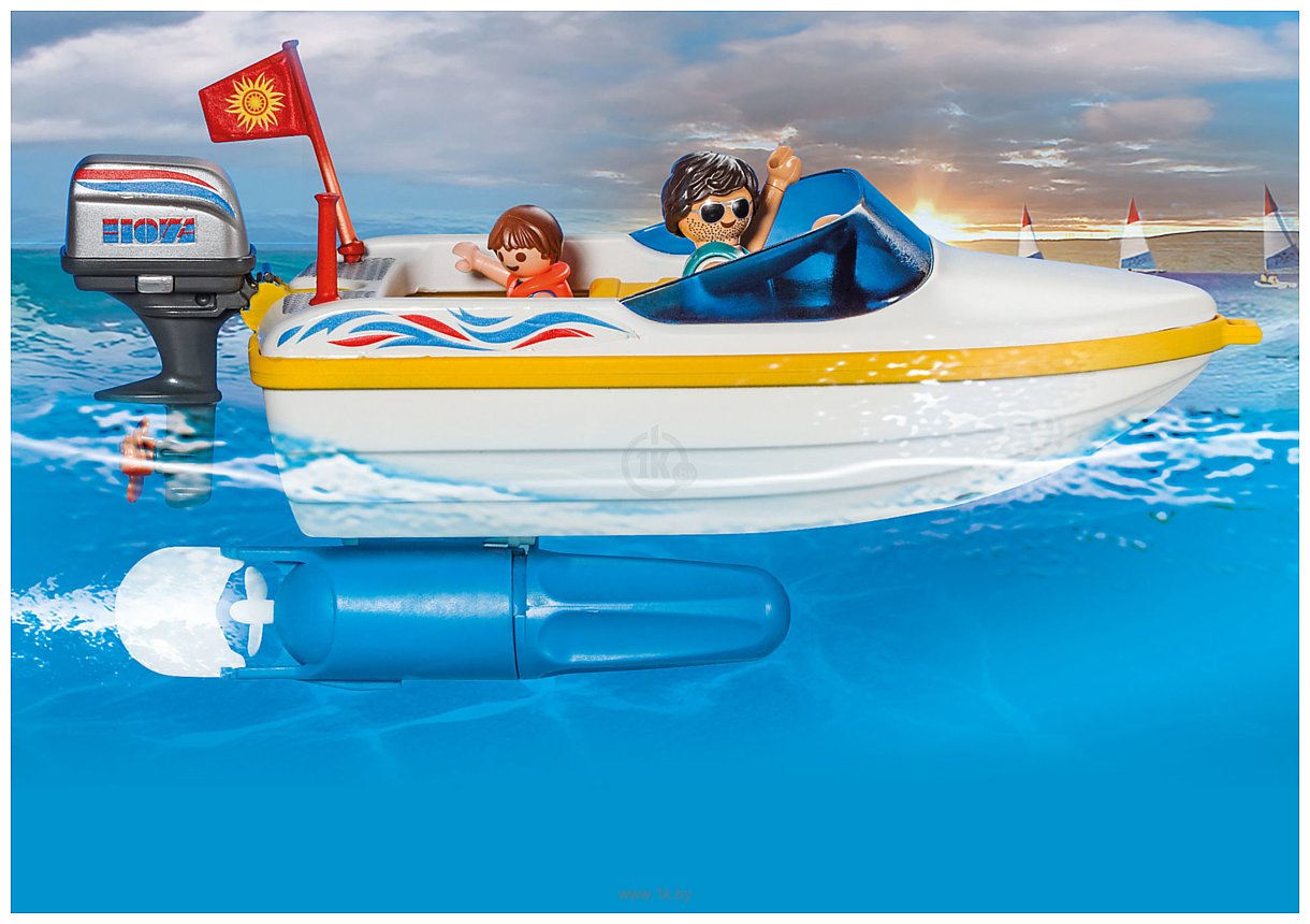 Фотографии Playmobil PM70534 Пикап на скоростном катере