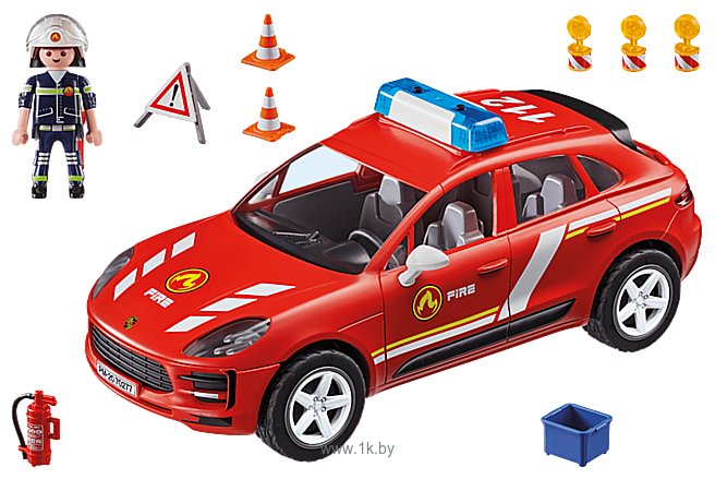 Фотографии Playmobil PM70277 Пожарная служба Porsche Macan S