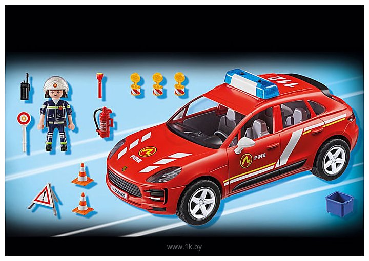 Фотографии Playmobil PM70277 Пожарная служба Porsche Macan S