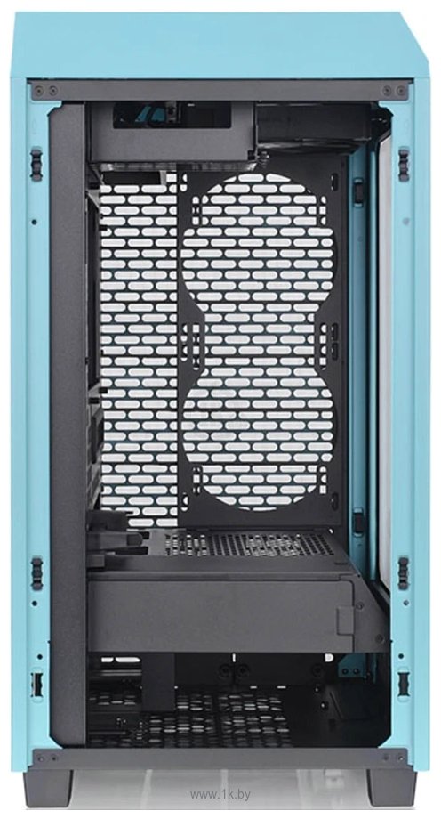 Фотографии Thermaltake The Tower 200 Turquoise CA-1X9-00SBWN-00