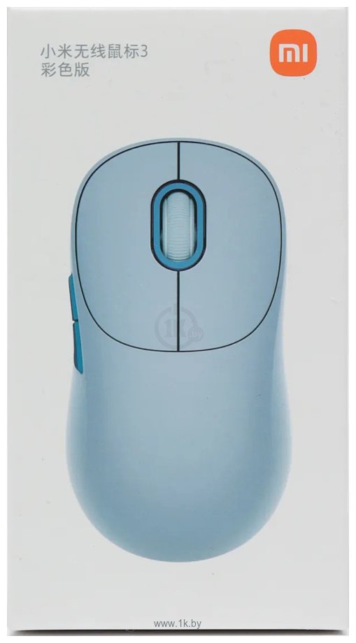 Фотографии Xiaomi Wireless Mouse 3 XMWXSB03YM blue, китайская версия