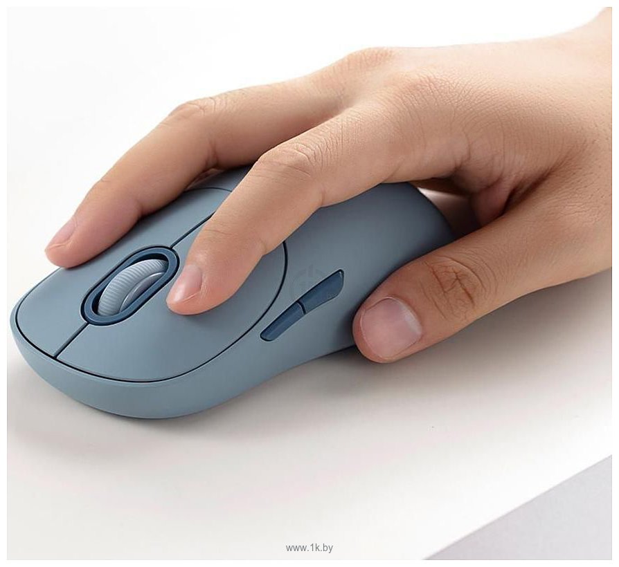 Фотографии Xiaomi Wireless Mouse 3 XMWXSB03YM blue, китайская версия