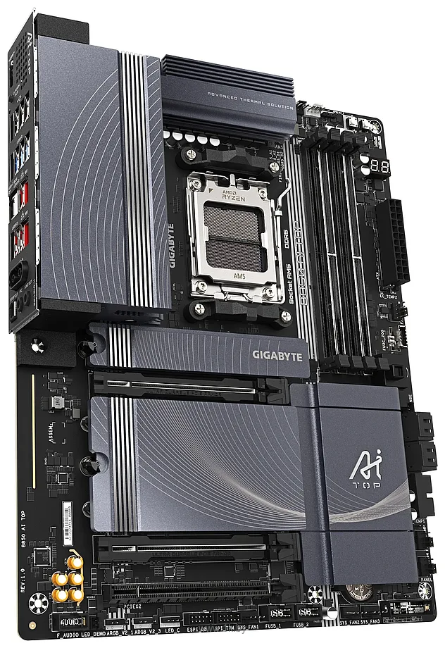 Фотографии Gigabyte B850 AI TOP Фотографии Gigabyte B850 AI TOP