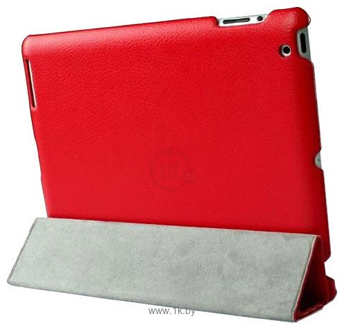 Фотографии Jison iPad 2/3/4 Smart Leather Cover Red (JS-ID2-007)