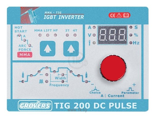 Фотографии Grovers TIG 200 DC PULSE