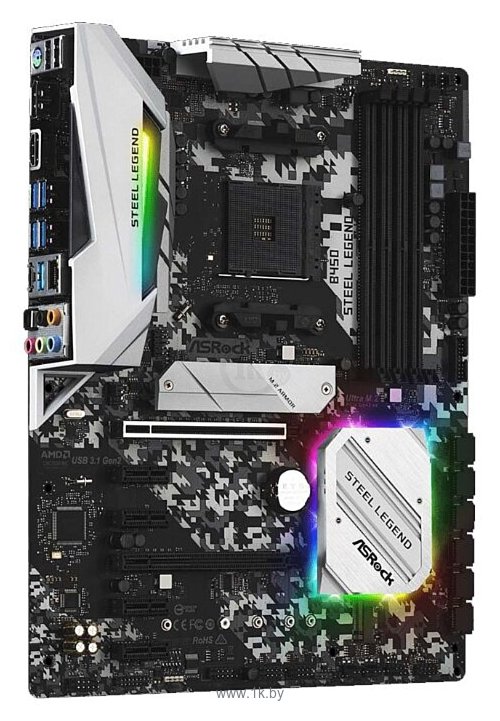 Фотографии ASRock B450 Steel Legend