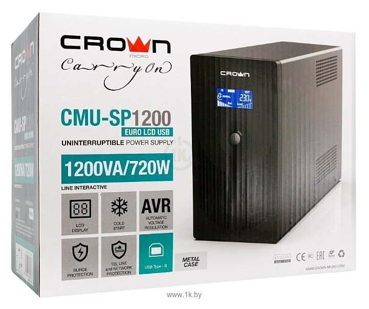 Фотографии CROWN MICRO CMU-SP1200EURO LCD USB