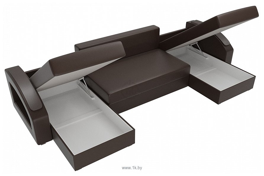 Фотографии Лига диванов Канзас 101205 (коричневый)