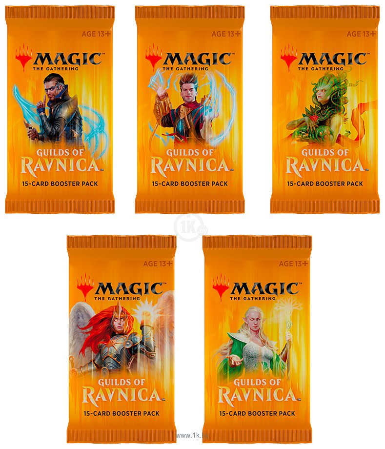 Фотографии Wizards Of The Coast MTG Guilds of Ravnica - бустер