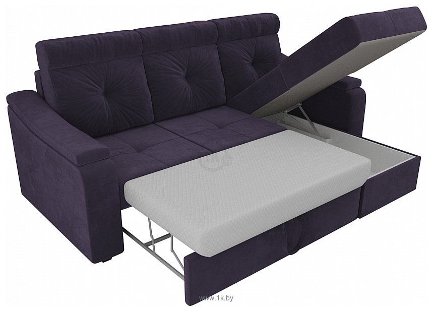 Фотографии Лига диванов Джастин 105123 (правый, фиолетовый)