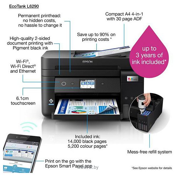 Фотографии Epson EcoTank L6290